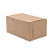 Коробка картонная для наггетсов 150х90х70мм ECO FAST FOOD BOX для 9 шт. Размер L (миди) ЛБ цвет Крафт/Белый (х25/800)